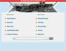 Tablet Screenshot of navylodge.com